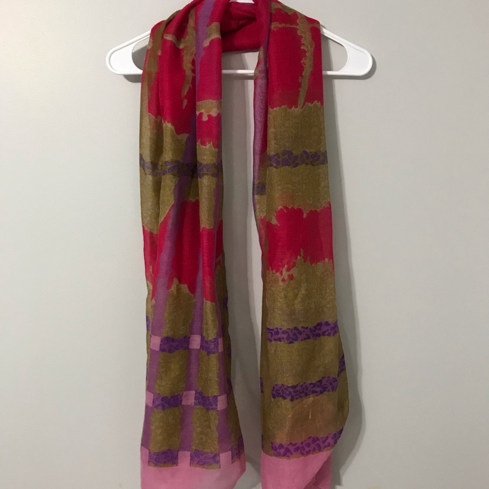 3/$10 Colorful Animal Print Scarf